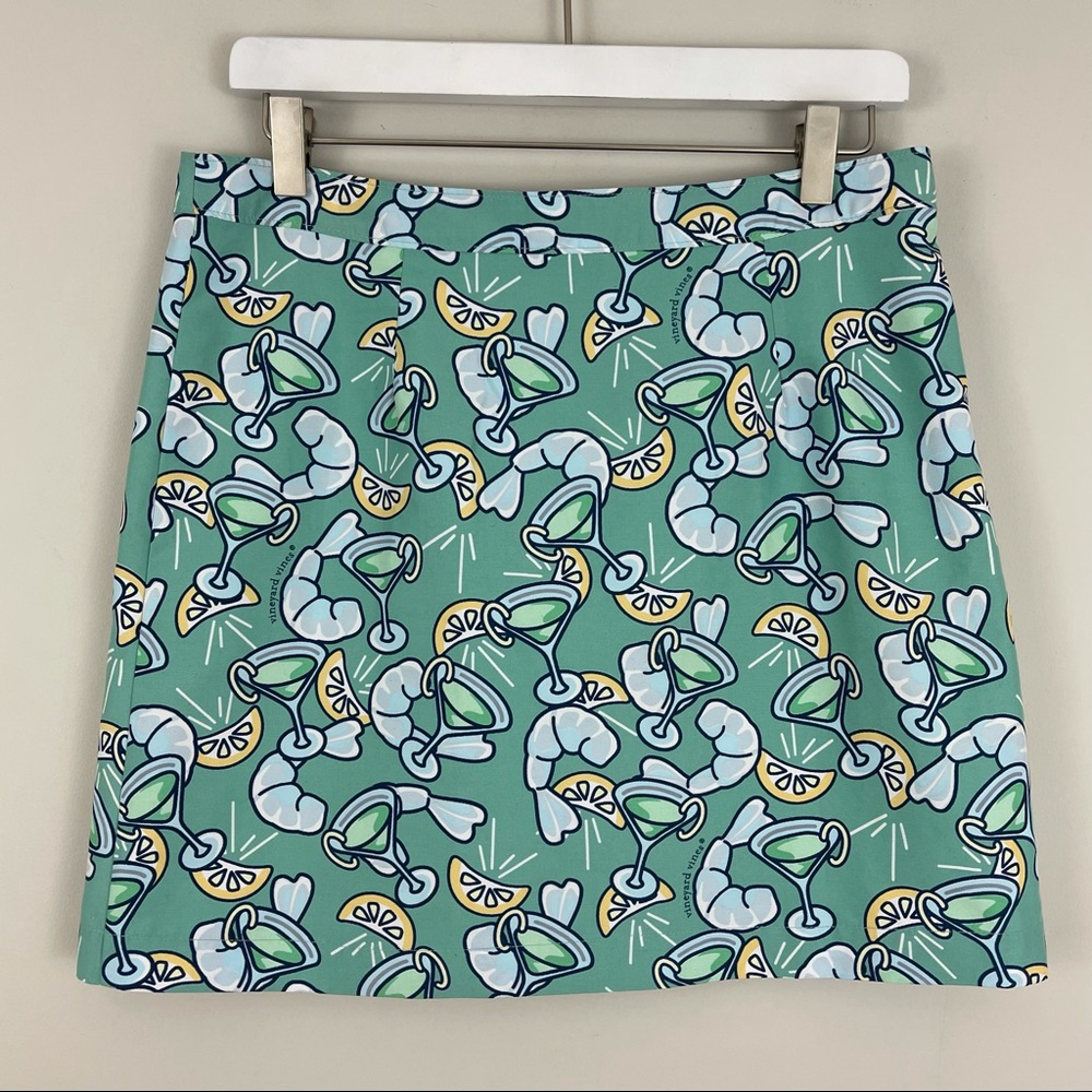 Vineyard Vines Wasque Wrap Front Skirt Swim Cover - Picture 5 of 6